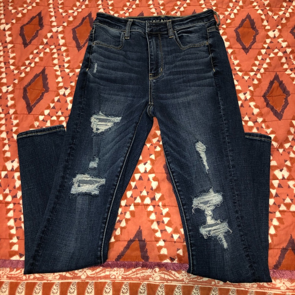 American Eagle size 4 super stretch jeggings